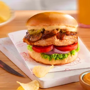 THE OG CHICKEN PATTY BURGER