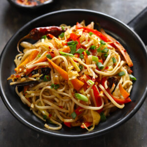 CHILLI GARLIC NOODLES